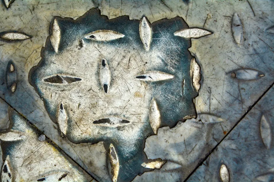 Detail Metal Texture Close Up Number 8