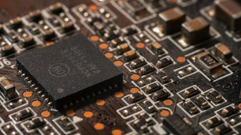 Detail Microchip Close Up Number 11