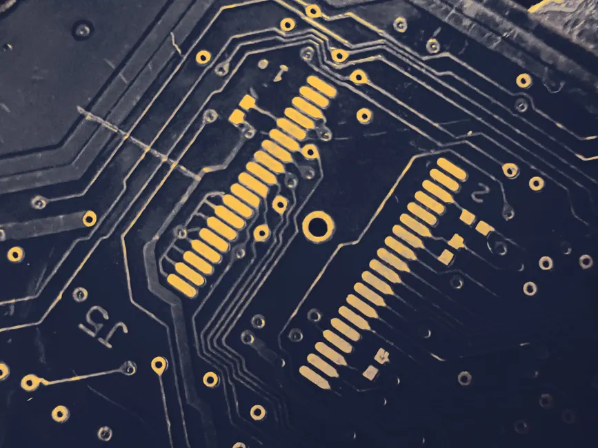Detail Microchip Close Up Number 19
