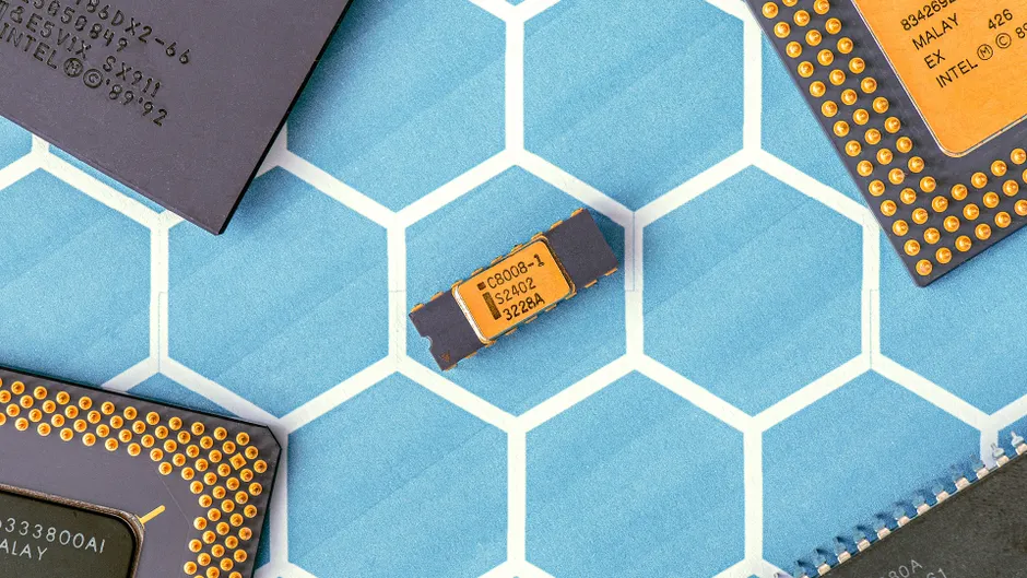 Detail Microchip Close Up Number 20