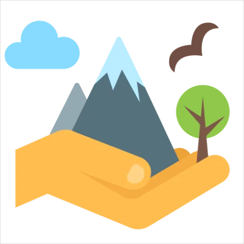 Detail Nature Icons Set Vector Number 2