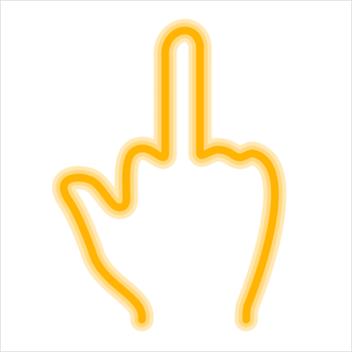 Detail Neon Icons Set Vector Number 20