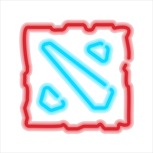 Detail Neon Icons Set Vector Number 5