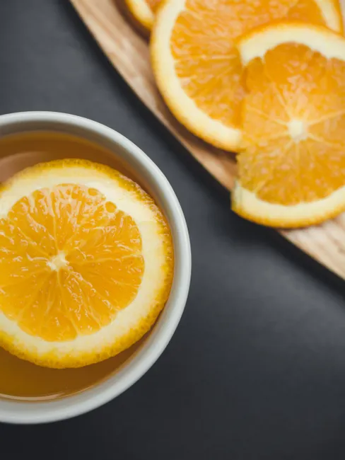 Detail Orange Slice Close Up Photography Number 11