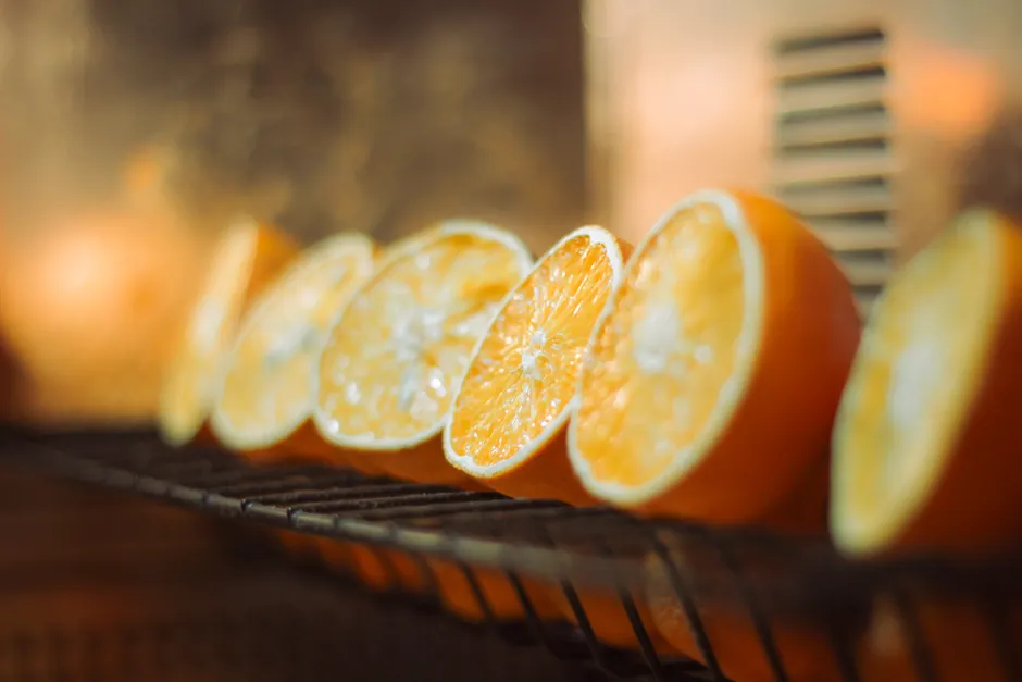 Detail Orange Slice Close Up Photography Number 19