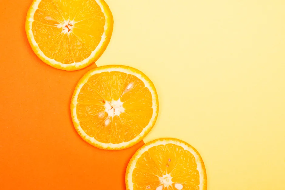 Detail Orange Slice Macro Number 4