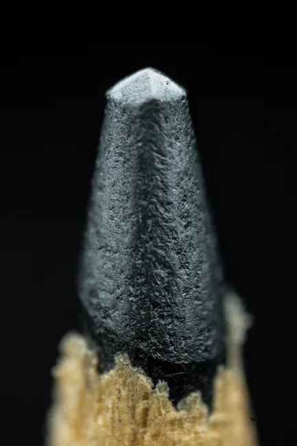 Detail Pencil Tip Close Up Number 2