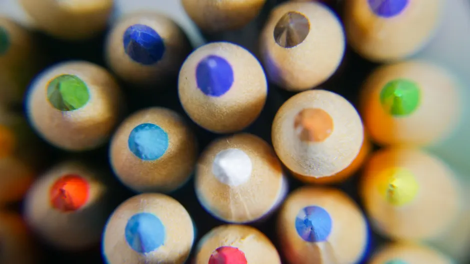 Detail Pencil Tip Close Up Number 11