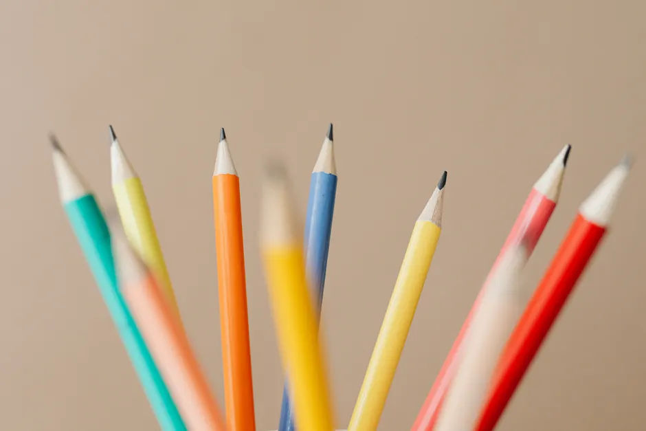 Detail Pencil Tip Close Up Number 13