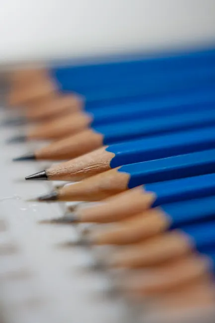 Detail Pencil Tip Close Up Number 15