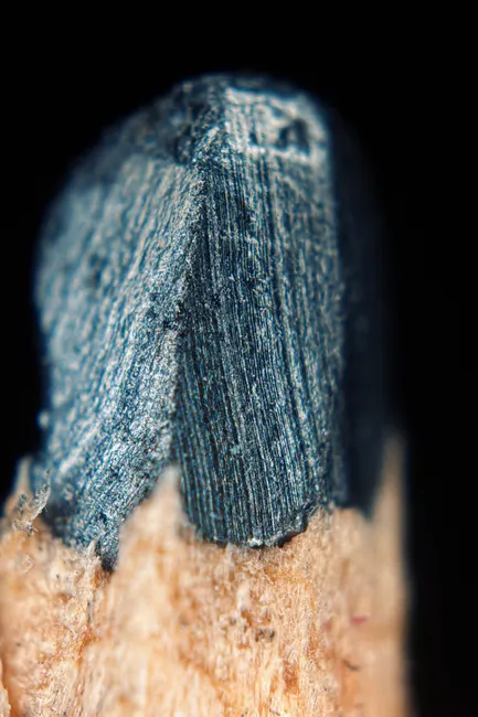Detail Pencil Tip Close Up Number 4