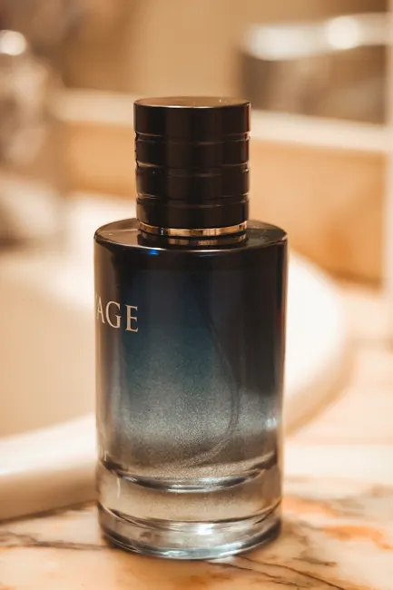 Detail Perfume Bottle Close Up Number 2