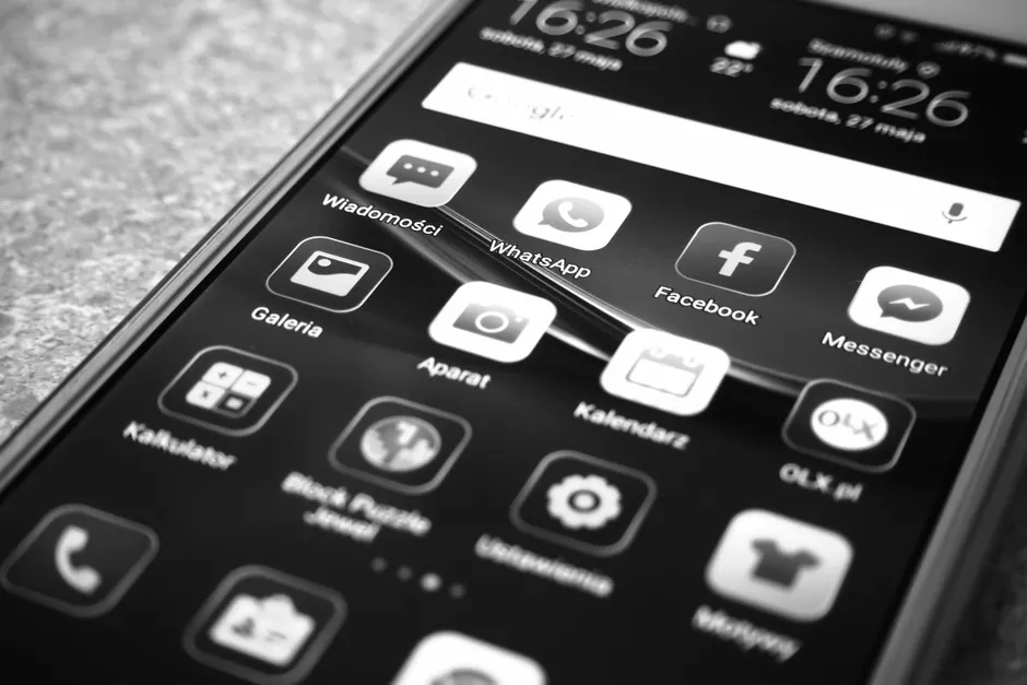 Detail Phone Screen Close Up Number 18
