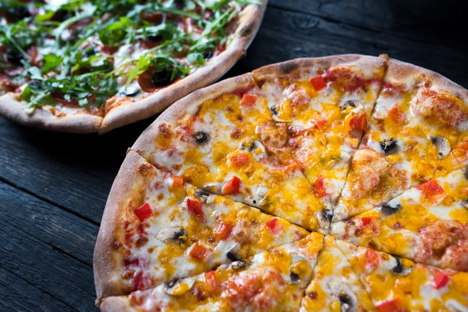Detail Pizza Close Up Number 16