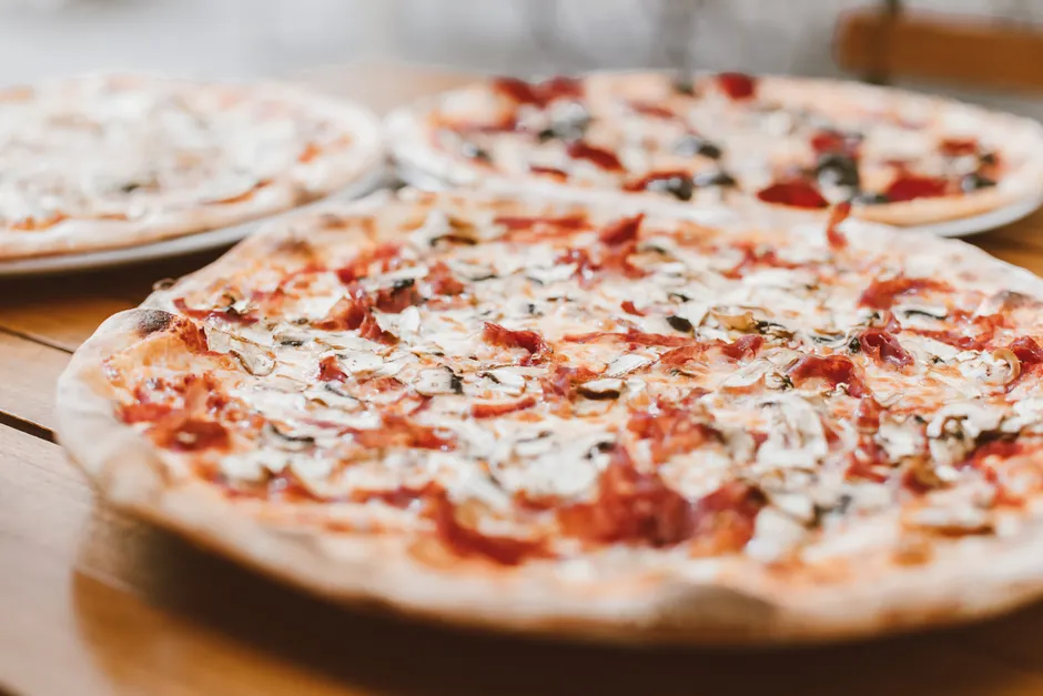 Detail Pizza Close Up Number 8