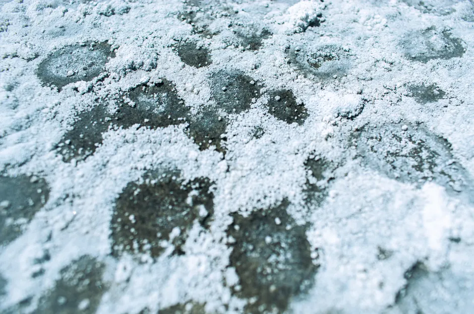 Detail Salt Crystals Macro Photography Number 7