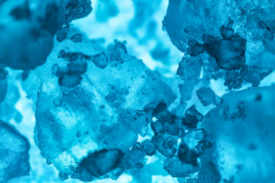 Detail Salt Crystals Macro Photography Number 10