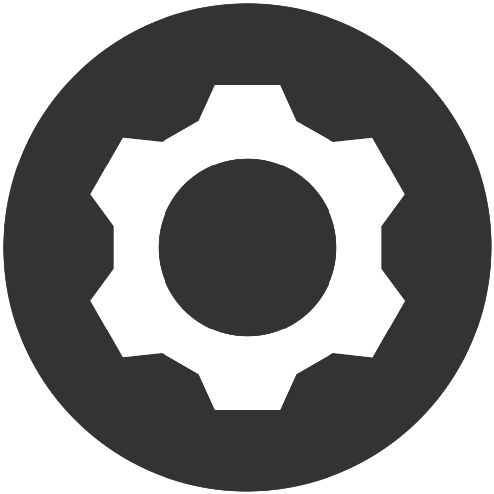 Detail Settings Gear Icons Set Number 10