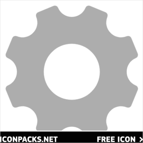 Detail Settings Gear Icons Set Number 12