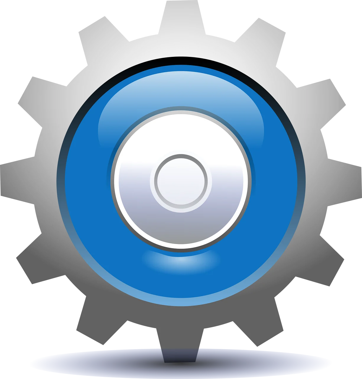 Detail Settings Gear Icons Set Number 7