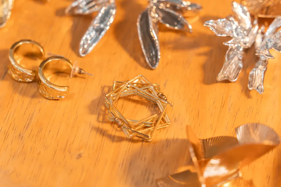 Detail Silver Jewelry Close Up Number 17