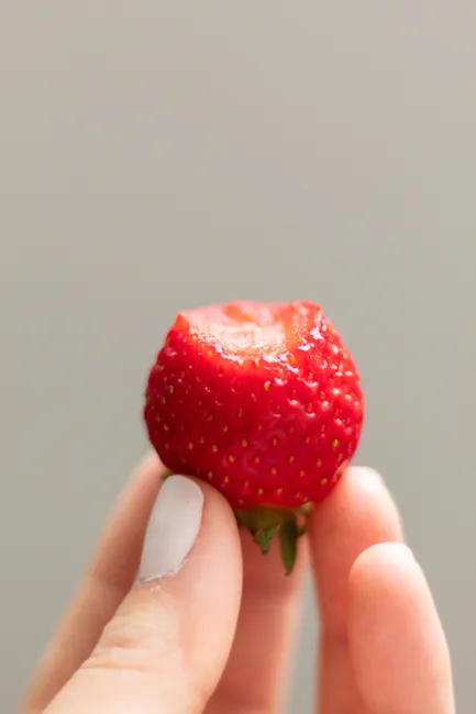 Detail Strawberry Close Up Number 2