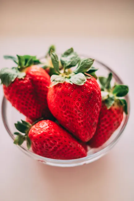 Detail Strawberry Close Up Number 15