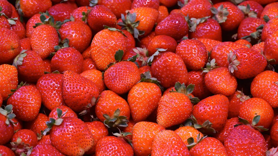 Detail Strawberry Close Up Number 16