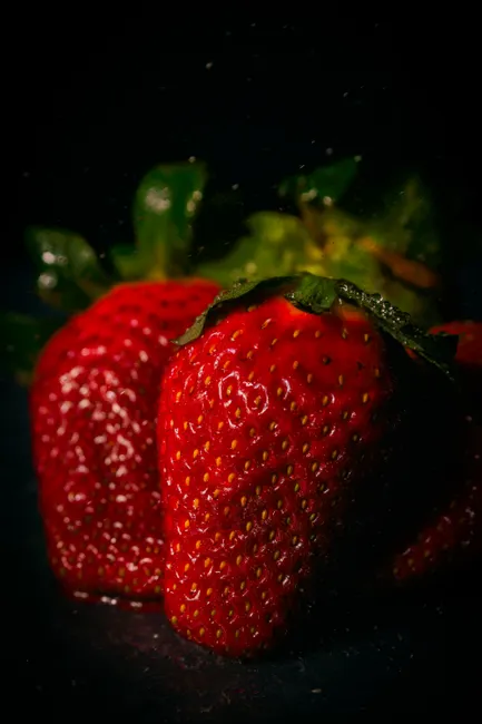 Detail Strawberry Close Up Number 17