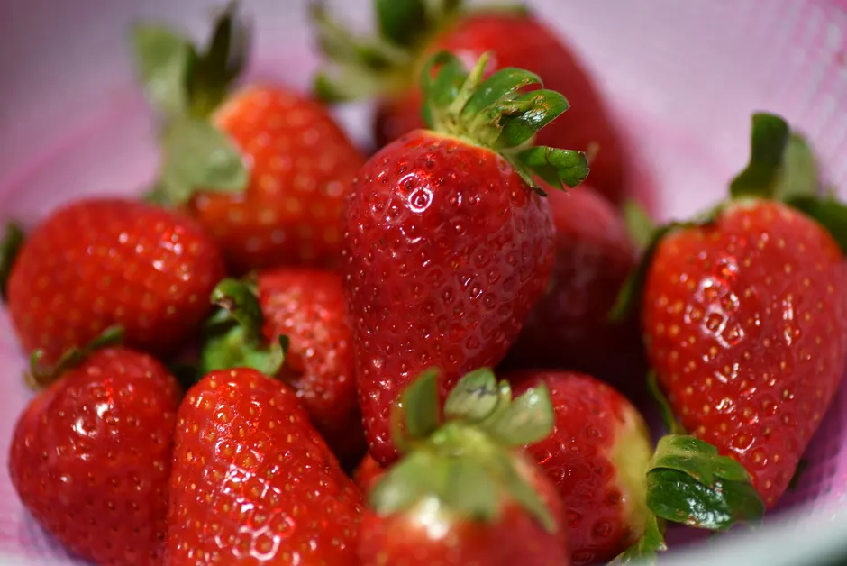 Detail Strawberry Close Up Number 3