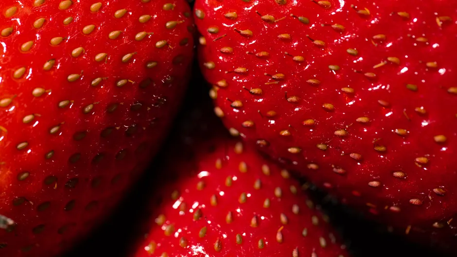 Detail Strawberry Close Up Number 4