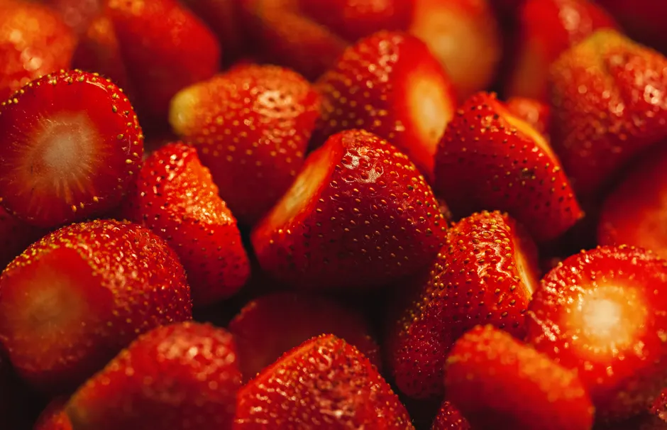 Detail Strawberry Close Up Macro Photo Number 15