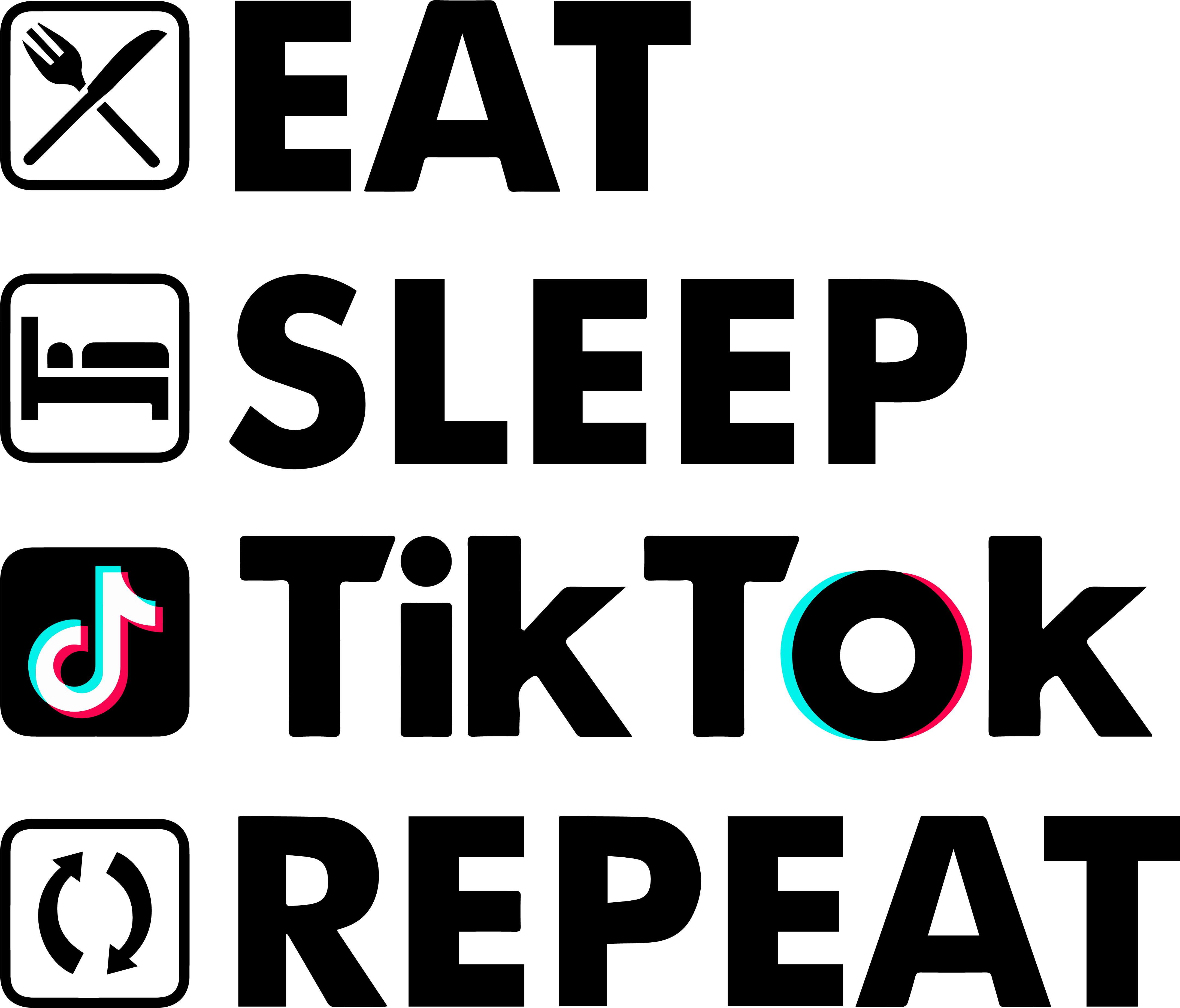 Detail Tiktok Icons Set Svg Number 15