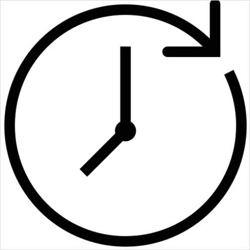 Time Icons Set Outline 38e8