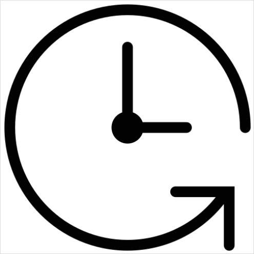 Detail Time Icons Set Outline Number 2