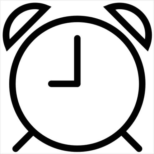 Detail Time Icons Set Outline Number 13