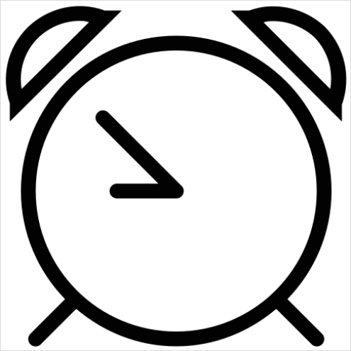 Detail Time Icons Set Outline Number 14