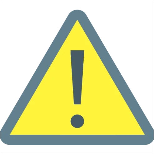 Detail Warning Icons Set Vector Number 2