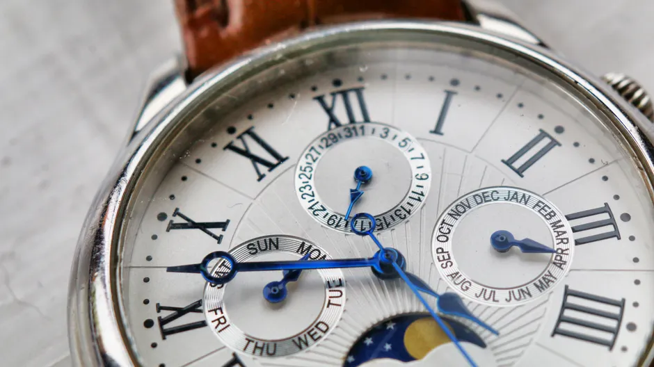 Detail Watch Face Close Up Number 4