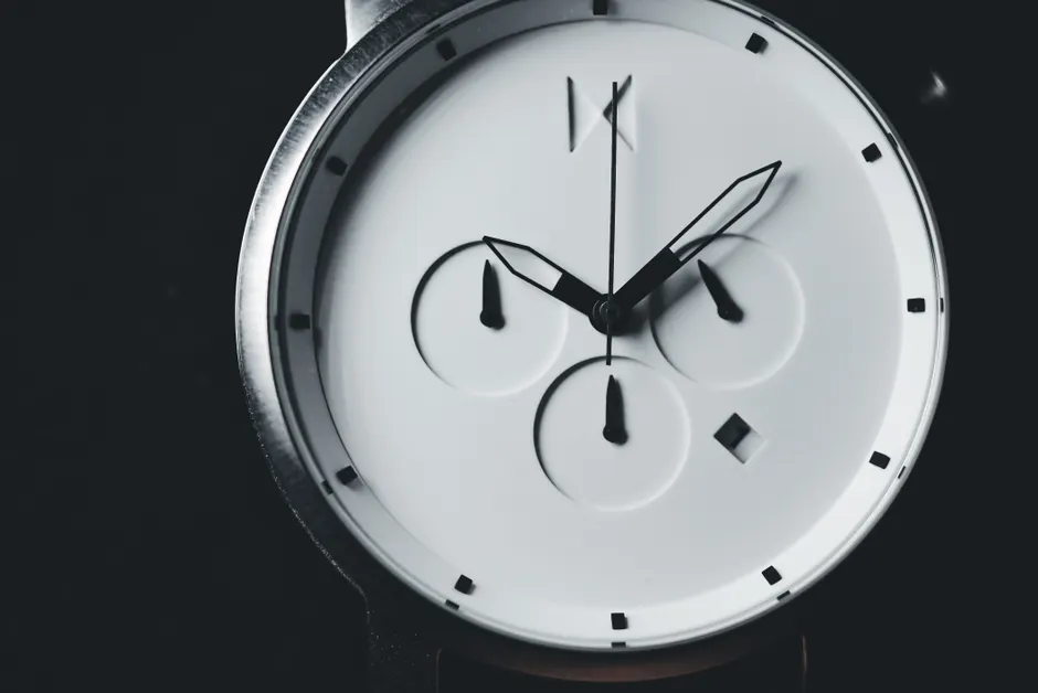 Detail Watch Face Close Up Number 6