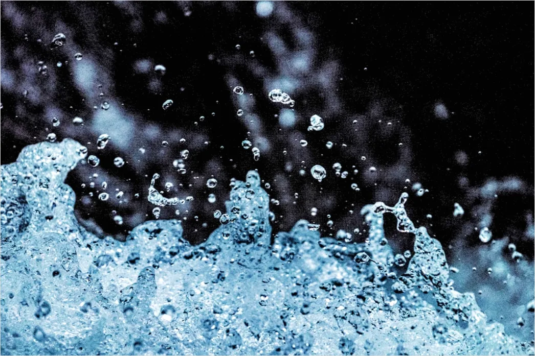 Detail Water Splash Macro Number 6