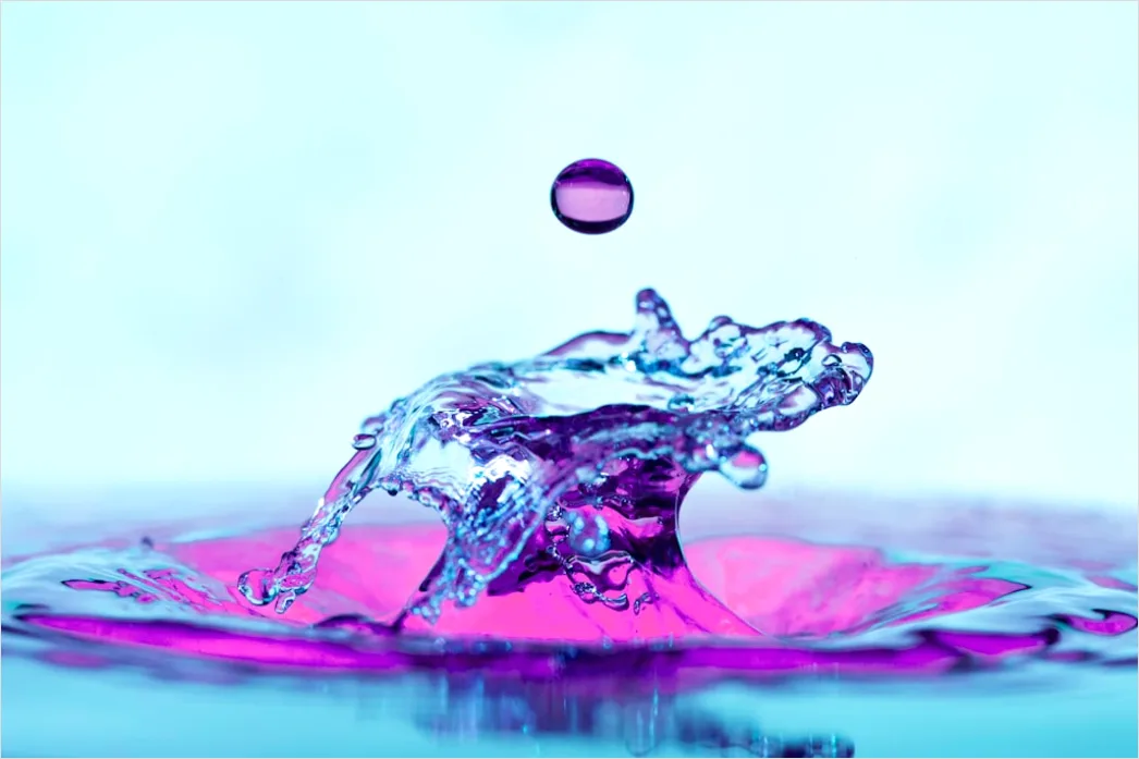 Detail Water Splash Macro Number 8