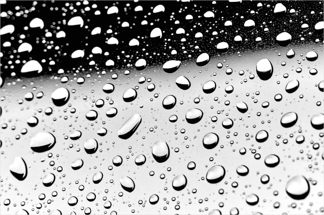 Detail Wet Glass Macro Number 3