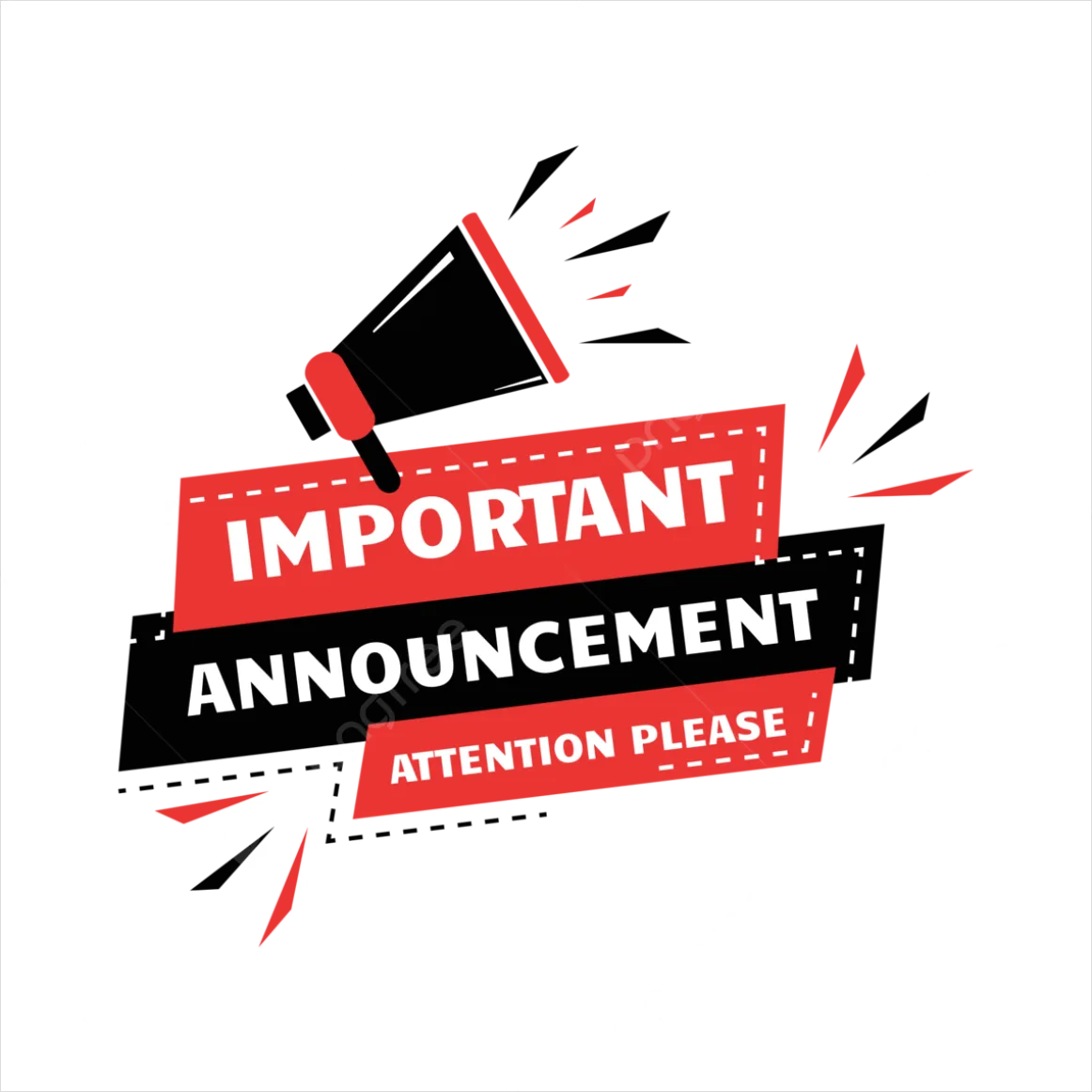 Detail Announcement Banner Transparent Png Number 2