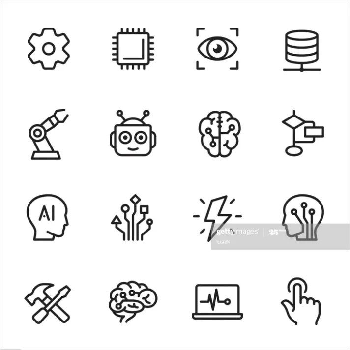 Detail Api Icons Set Outline Number 3