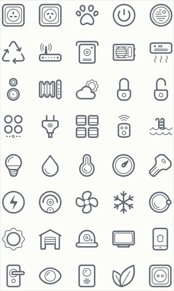 Detail Api Icons Set Outline Number 4