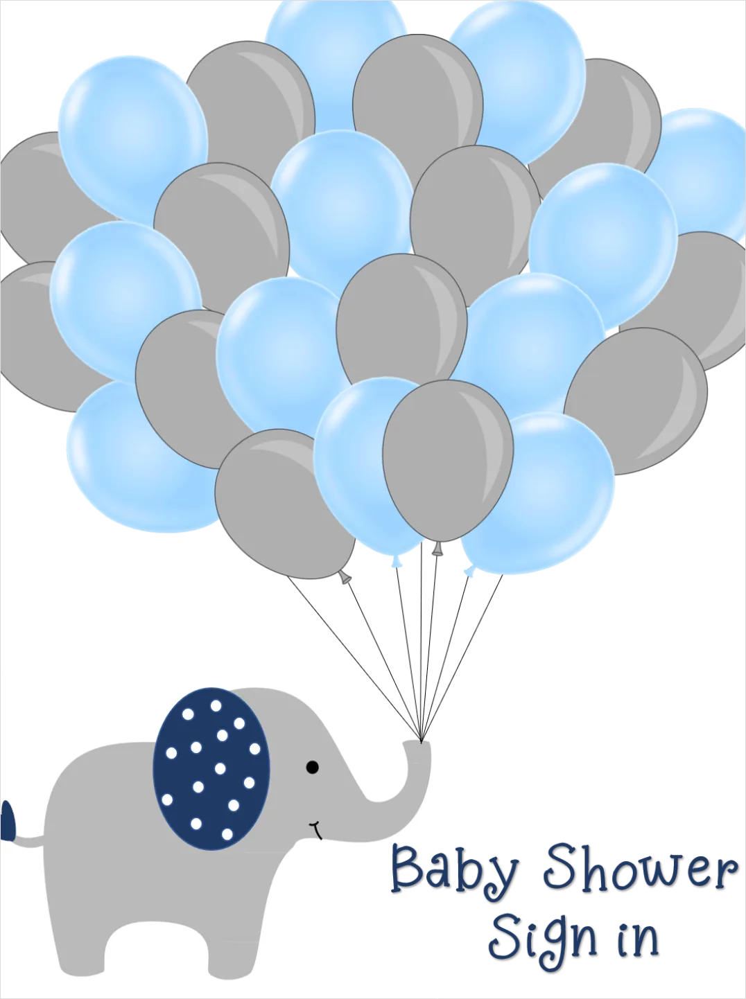 Detail Baby Shower Transparent Png Number 7
