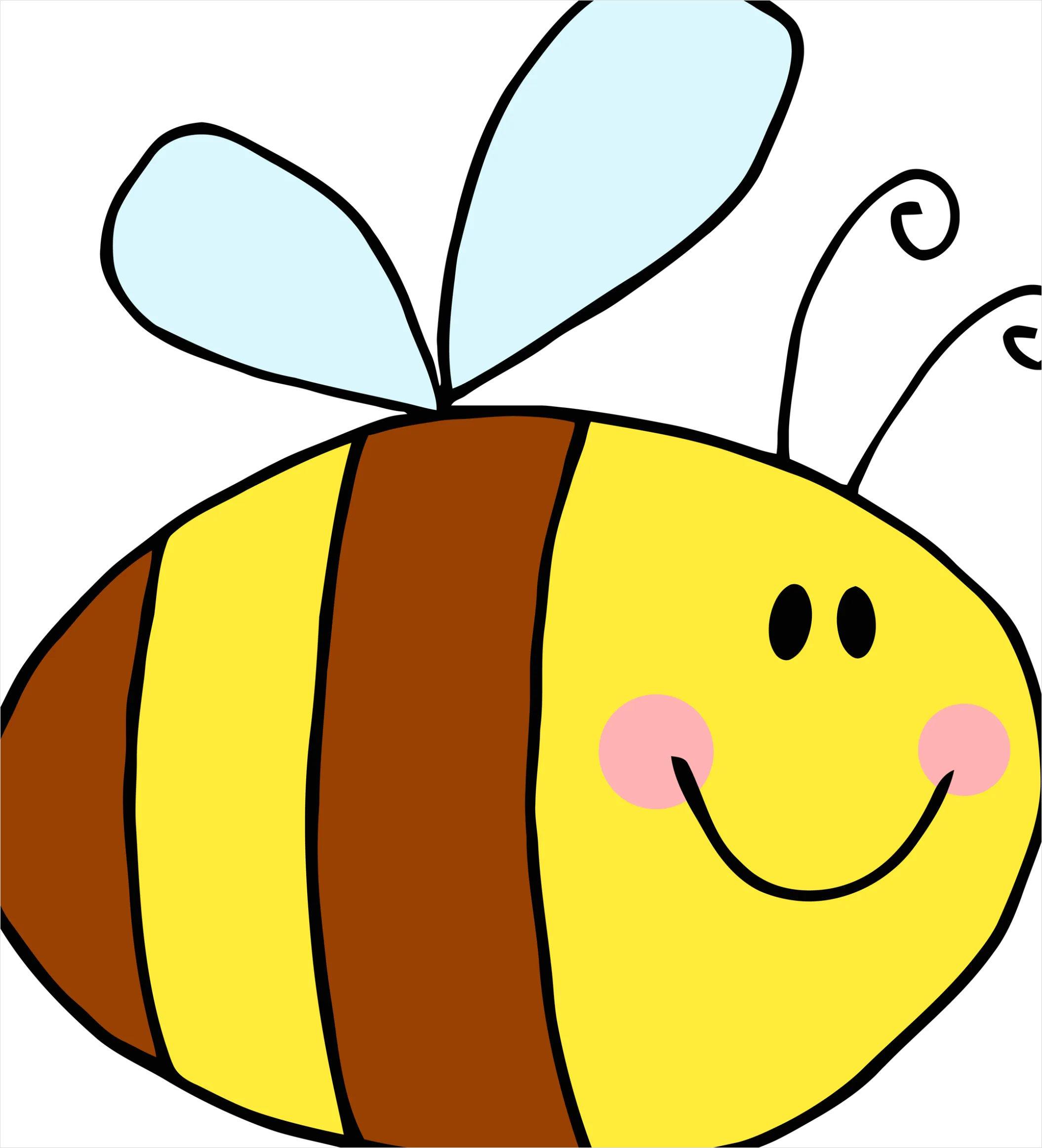 Detail Bee Transparent Png Clipart Number 6
