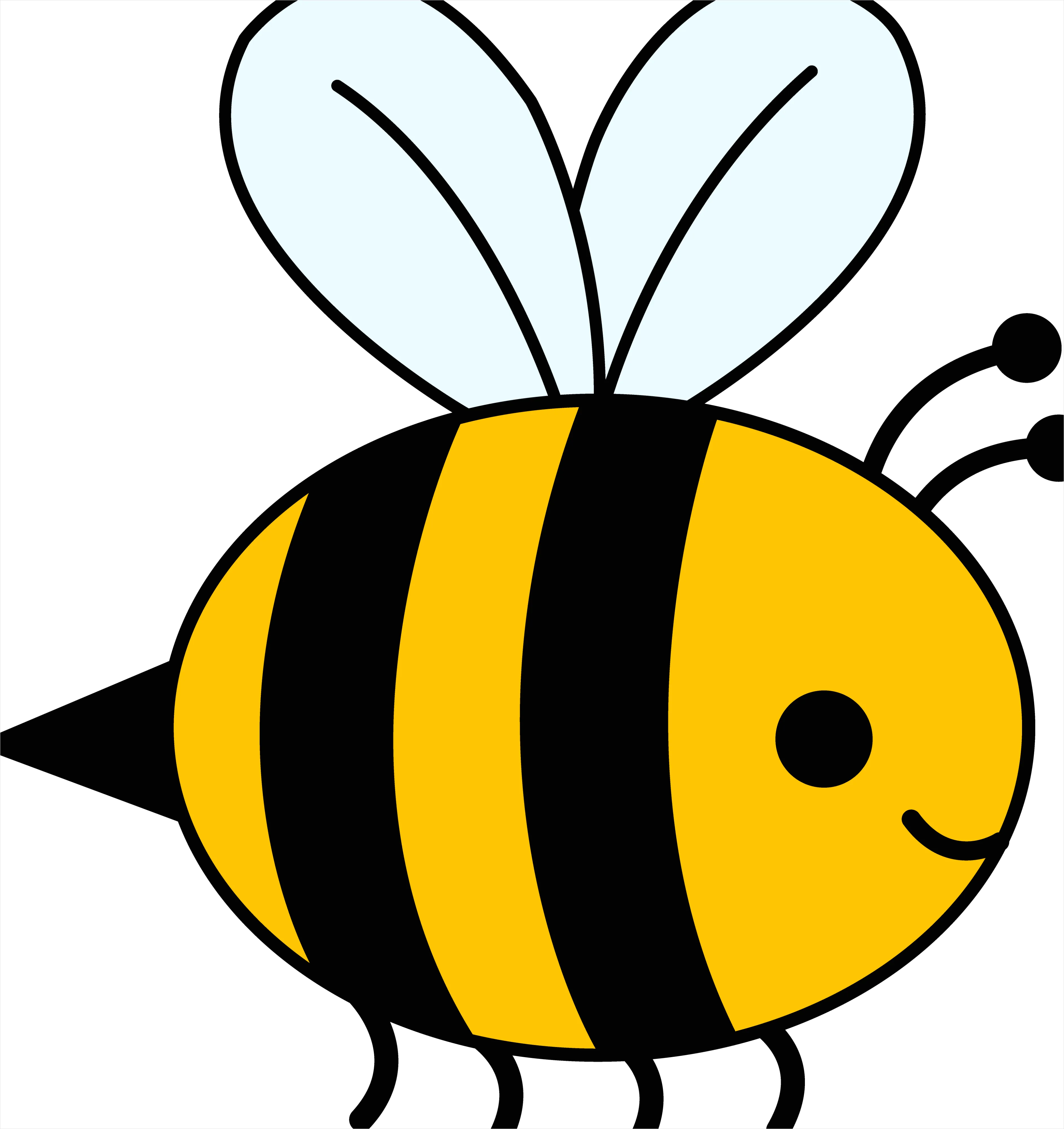 Detail Bee Transparent Png Clipart Number 8