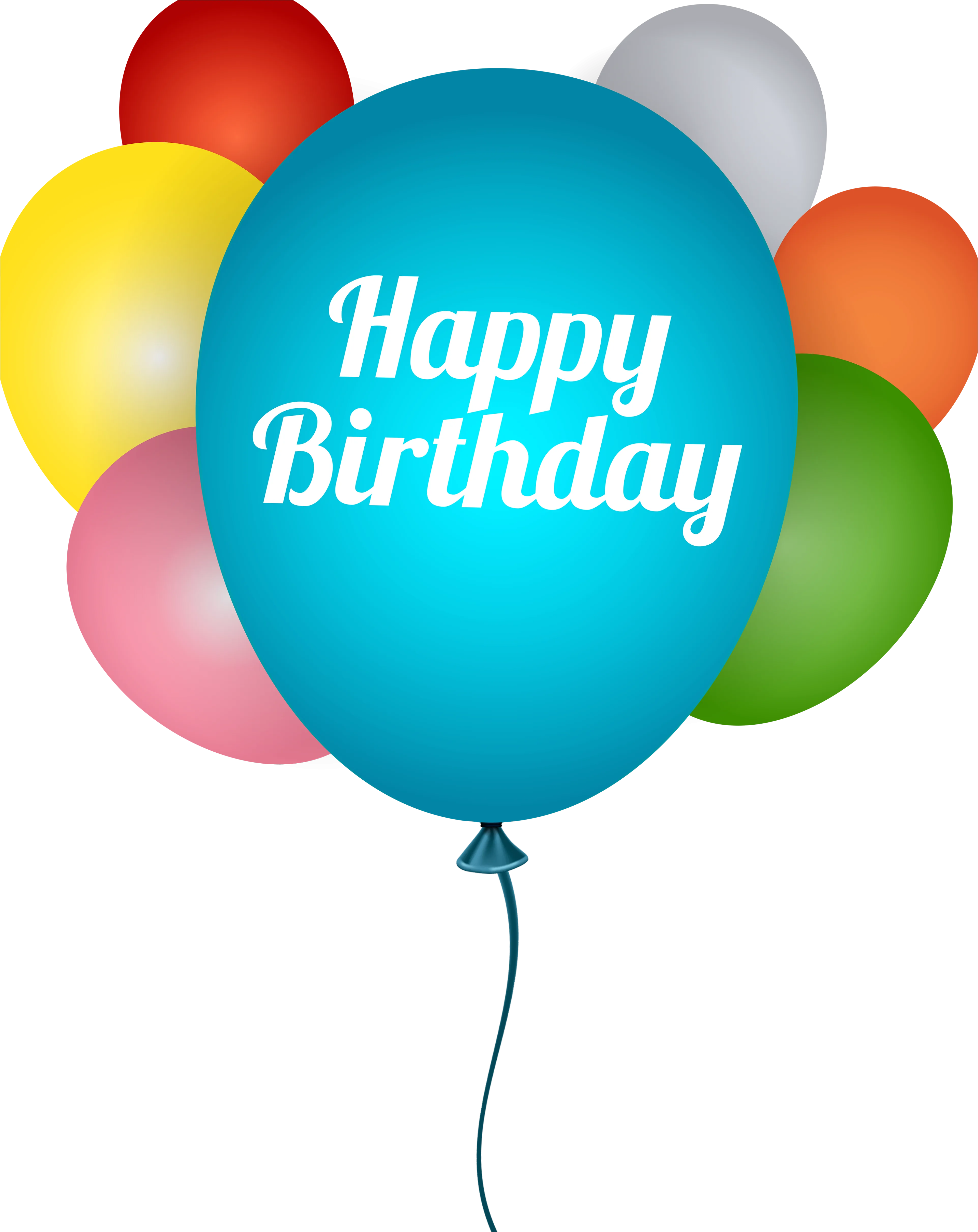 Detail Birthday Balloons Transparent Png Number 13